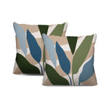 Ophelia Botanical Reversible Indoor/Outdoor Square Pillow