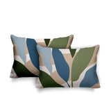 Ophelia Botanical Reversible Indoor/Outdoor Rectangular Pillow