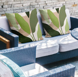 Ophelia Botanical Reversible Indoor/Outdoor Square Pillow