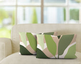 Ophelia Botanical Reversible Indoor/Outdoor Rectangular Pillow