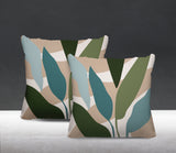 Ophelia Botanical Reversible Indoor/Outdoor Square Pillow