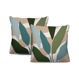Ophelia Botanical Reversible Indoor/Outdoor Square Pillow