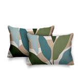 Ophelia Botanical Reversible Indoor/Outdoor Rectangular Pillow