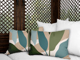 Ophelia Botanical Reversible Indoor/Outdoor Rectangular Pillow