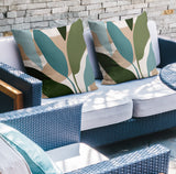 Ophelia Botanical Reversible Indoor/Outdoor Square Pillow
