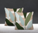 Ophelia Botanical Reversible Indoor/Outdoor Square Pillow