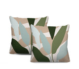 Ophelia Botanical Reversible Indoor/Outdoor Square Pillow