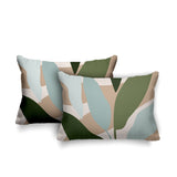 Ophelia Botanical Reversible Indoor/Outdoor Rectangular Pillow