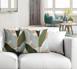 Ophelia Botanical Reversible Indoor/Outdoor Square Pillow