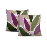Ophelia Botanical Reversible Indoor/Outdoor Square Pillow