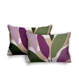 Ophelia Botanical Reversible Indoor/Outdoor Rectangular Pillow