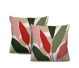 Ophelia Botanical Reversible Indoor/Outdoor Square Pillow