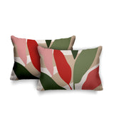 Ophelia Botanical Reversible Indoor/Outdoor Rectangular Pillow