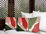 Ophelia Botanical Reversible Indoor/Outdoor Rectangular Pillow