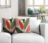 Ophelia Botanical Reversible Indoor/Outdoor Square Pillow