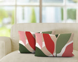 Ophelia Botanical Reversible Indoor/Outdoor Rectangular Pillow