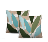 Ophelia Botanical Reversible Indoor/Outdoor Square Pillow