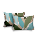 Ophelia Botanical Reversible Indoor/Outdoor Rectangular Pillow