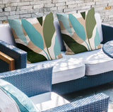 Ophelia Botanical Reversible Indoor/Outdoor Square Pillow