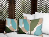 Ophelia Botanical Reversible Indoor/Outdoor Rectangular Pillow