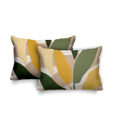 Ophelia Botanical Reversible Indoor/Outdoor Rectangular Pillow
