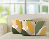 Ophelia Botanical Reversible Indoor/Outdoor Rectangular Pillow