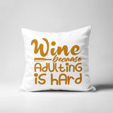 Davey Textual Reversible Indoor/Outdoor Square Pillow