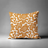 Dominique Coral Reefs Square Indoor/Outdoor Throw Pillow