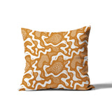 Dominique Coral Reefs Square Indoor/Outdoor Throw Pillow