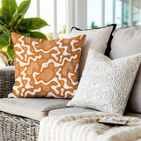 Dominique Coral Reefs Lumbar Indoor/Outdoor Throw Pillow