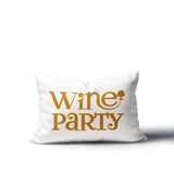 Fairfield Wine Party Lumbar Indoor/Outdoor Throw Pillow