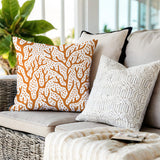 Fischer Coral Reefs Square Indoor/Outdoor Throw Pillow