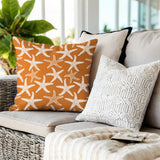 Fletcher Star Fish Square Indoor/Outdoor Throw Pillow