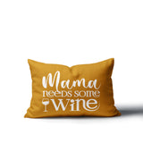 Fulham Mama Needs Lumbar Indoor/Outdoor Throw Pillow