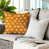 Hahn Sea Shells Square Indoor/Outdoor Throw Pillow