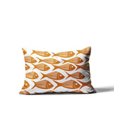 Kieran Fish Lumbar Indoor/Outdoor Throw Pillow