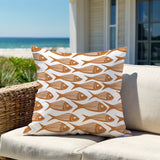 Kieran Fish Lumbar Indoor/Outdoor Throw Pillow