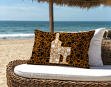 Lakefield Wine Bottle Lumbar Indoor/Outdoor Throw Pillow