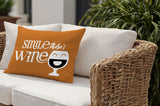 Marcelina Smile There's Lumbar Indoor/Outdoor Throw Pillow