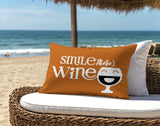 Marcelina Smile There's Lumbar Indoor/Outdoor Throw Pillow