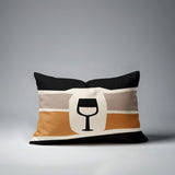 Molsley Wine Bottle Lumbar Indoor/Outdoor Throw Pillow