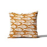 Queeston Fish Square Indoor/Outdoor Throw Pillow