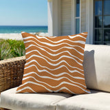 Richardson Ocean Waves Lumbar Indoor/Outdoor Throw Pillow