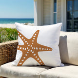 Scarlett Star Fish Lumbar Indoor/Outdoor Throw Pillow