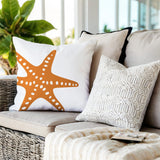 Scarlett Star Fish Lumbar Indoor/Outdoor Throw Pillow