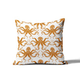 Shirley Octopus Square Indoor/Outdoor Throw Pillow