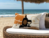Tate Wine Bottle Lumbar Indoor/Outdoor Throw Pillow