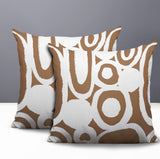 Otto Tribal 2 Sets Indoor/Outdoor Reversible Square Pillow