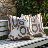 Otto Tribal 2 Sets Indoor/Outdoor Reversible Square Pillow