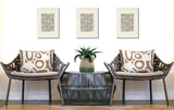 Otto Geometric Reversible Indoor/Outdoor Rectangular Pillow